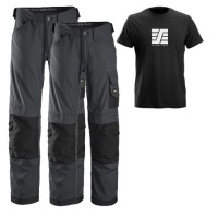 Snickers 2 x 3314 Trousers and SD T-Shirt