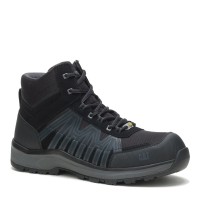 CAT Charge Mid Black Safety Boots
