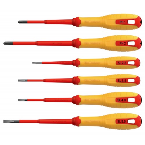 Hultafors VDE Screwdriver Set PH & SL Hultafors VDE Screwdriver Set PH & SL