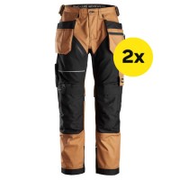 Snickers 2x 6214 RuffWork Trousers Holster Pockets