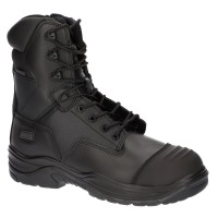 Magnum Rigmaster Side Zip Waterproof Safety Boots Metal Free Black