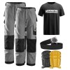 Snickers 2 x 3313 Kit Inc Snickers Direct TShirt 9110, Snickers Trouser