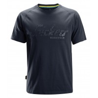 Snickers 2580 Logo T-Shirt Navy