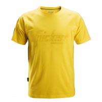 Snickers 2580 Logo T-Shirt Yellow