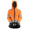 Snickers 1347 AllRoundWork Womens Hi-Vis Waterproof Shell Jacket