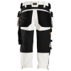 Snickers 6142 White Stretch Pirates Holster Pockets Painters