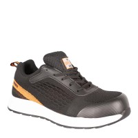 Unbreakable Blaze S1PL Lightweight Safety Trainers U130 Black
