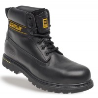 CAT Holton S3 Black Safety Boots